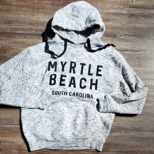 Pacific & Co. Grey Unisex Small The Perfect Hoodie Myrtle Beach South Carolina